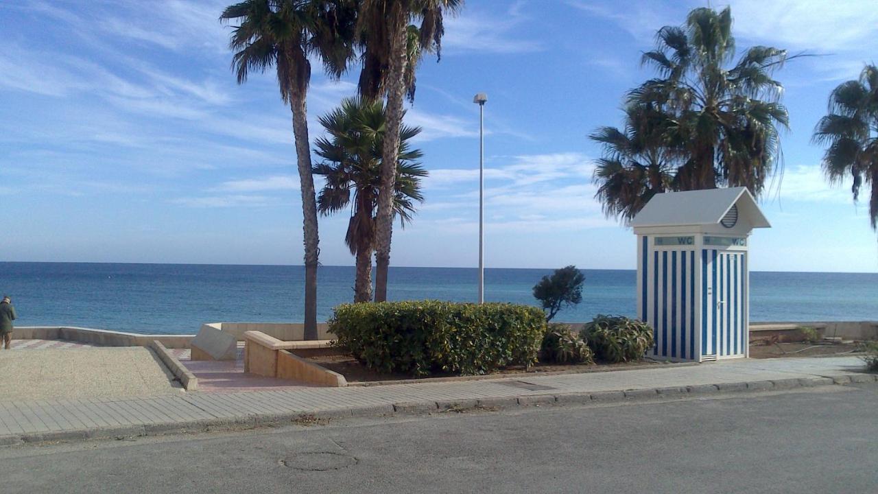 Apartamento Con Piscina Y Terraza A 50 Metros De La Playa Roquetas de Mar Kültér fotó